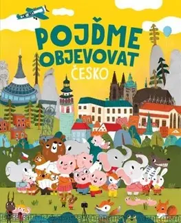 Leporelá, krabičky, puzzle knihy Pojďme objevovat Česko - Mária Nerádová