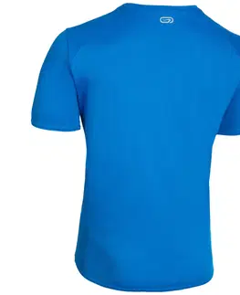 nordic walking Pánske tričko na atletiku prispôsobiteľné modré
