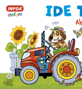 Leporelá, krabičky, puzzle knihy Skládanka - Ide traktor (SK vydanie)