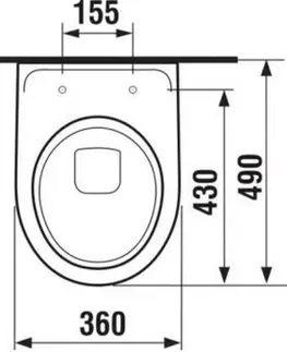 Kúpeľňa PRIM - předstěnový instalační systém s chromovým tlačítkem 20/0041 + WC JIKA LYRA PLUS + SEDADLO duraplastu SLOWCLOSE PRIM_20/0026 41 LY5