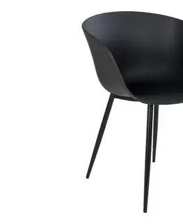 Stoličky Roda záhradná stolička čierna