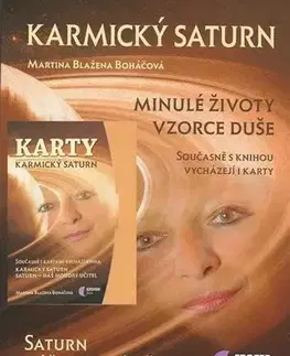 Ezoterika - ostatné Karmický Saturn (kniha + karty 27 ks) - Martina Blažena Boháčová