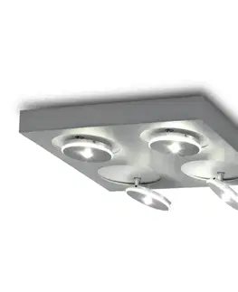Stropné svietidlá Escale Štvorcové stropné svietidlo LED Spot It