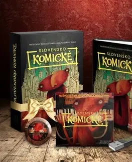 Novely, poviedky, antológie Slovensko Komické (Darčekový set) - Kolektív autorov