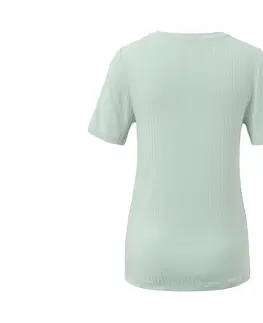 Shirts & Tops Rebrované tričko, mätovozelené