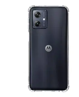 Puzdrá na mobilné telefóny Zadný kryt Tactical TPU Plyo pre Motorola G54 5G/Power Edition, transparentný 57983120455