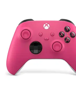 Gamepady Microsoft Xbox Bezdrôtový ovládač, hlboká ružová QAU-00083