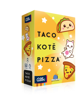 Spoločenské hry Albi Hra Taco, kotě, pizza (hra v češtine)