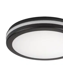 Svietidlá Rabalux Rabalux 77035 - LED Kúpeľňové stropné svietidlo INDRE LED/28W/230V IP54 čierna 