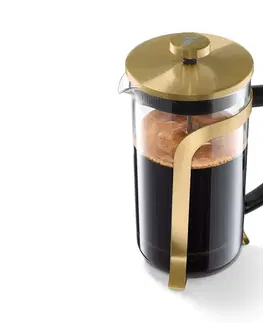 Coffee Makers & Espresso Machines Kanvica french press 800 ml, zlatá