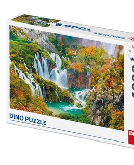 1000 dielikov Dino Toys Puzzle Plitvické jazerá 1000 Dino