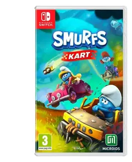 Hry pre Nintendo Switch Smurfs Kart CZ NSW