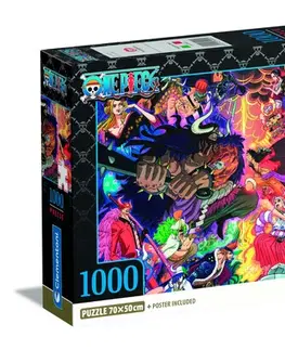 1000 dielikov Puzzle One Piece 1000 compact Clementoni
