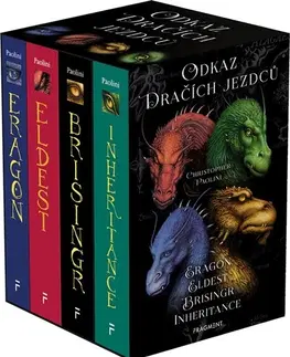 Fantasy, upíri Odkaz Dračích jezdců (box), 3. vydání - Christopher Paolini,Olga Zumrová,Olga Machútová