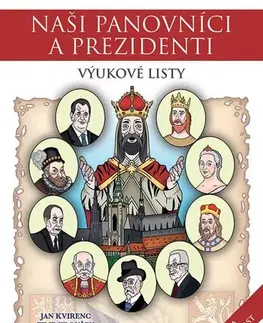 História Naši panovníci a prezidenti – výukové listy - Jan,Filip Jiroušek,Václav Ráž