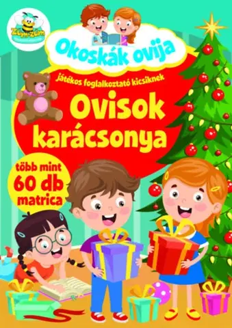 Nalepovačky, vystrihovačky, skladačky Okoskák Ovija - Ovisok Karácsony