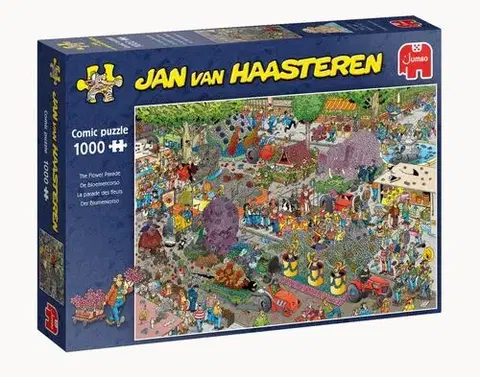 1000 dielikov TM Toys Puzzle Kvetinový sprievod 1000 Jan van Haasteren