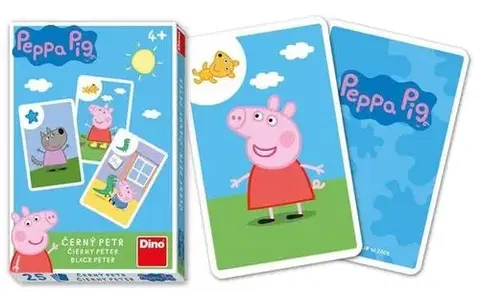 Karty Dino Toys Hracie karty Čierny Peter: Peppa Pig Dino