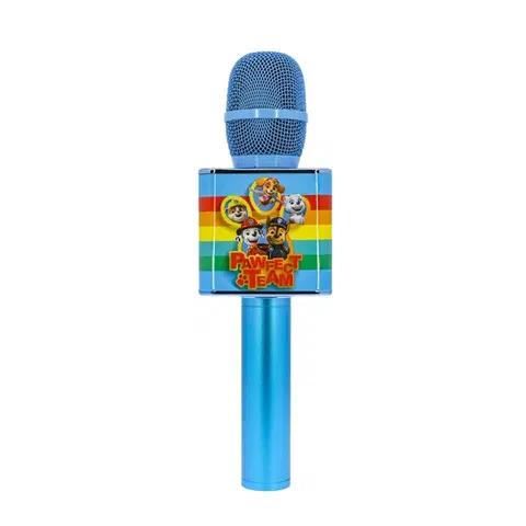 Interaktívne hračky OTL Technologies karaoke mikrofón Labková Patrola, modrý