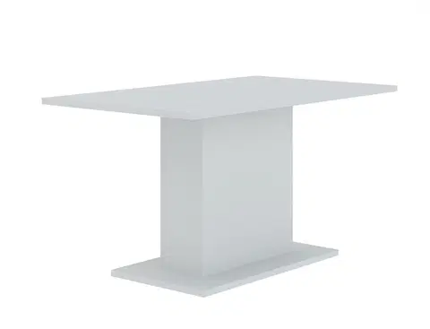 Jedálenské stoly BASTIAN jedálenský stôl, biela 