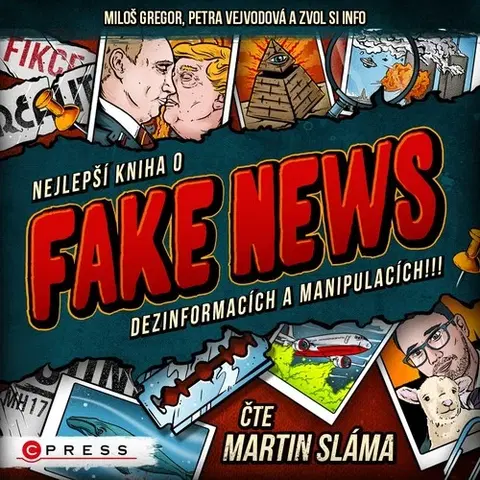 Audioknihy CPress Nejlepší kniha o fake news - audiokniha