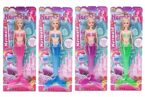 Hračky bábiky WIKY - Morská víla 30 cm, Mix Produktov