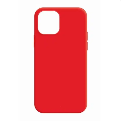 Puzdrá na mobilné telefóny FIXED MagFlow Silikónový kryt s podporou Magsafe pre Apple iPhone 15 Pro, červený FIXFLM2-1202-RD