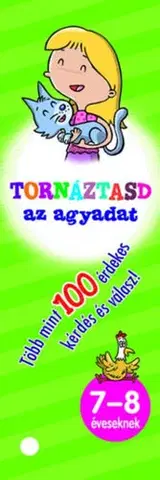 Príprava do školy, pracovné zošity Tornáztasd az agyadat! - 7-8 éveseknek