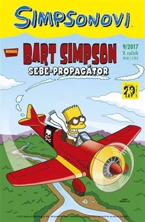 Komiksy Bart Simpson 9/2017: Sebe-propagátor - neuvedený,Petr Putna