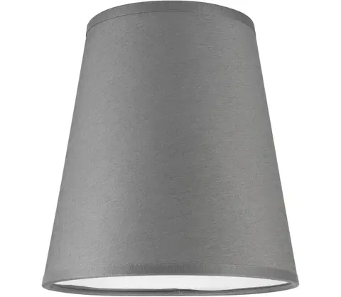 Lampy  Náhradné tienidlo ELLIE E27 pr. 15 cm šedá 