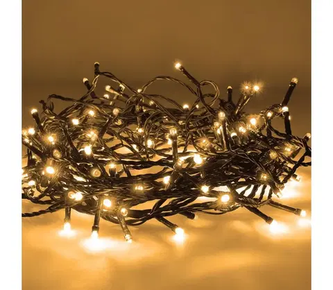 Vianočné dekorácie Brilagi Brilagi - LED Vonkajšia dekoračná reťaz 100xLED/8 funkcií 13 m IP44 teplá biela 