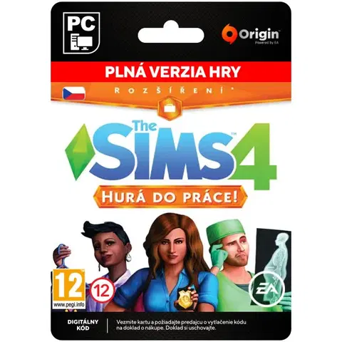 Hry na PC The Sims 4: Hurá do práce CZ [Origin]