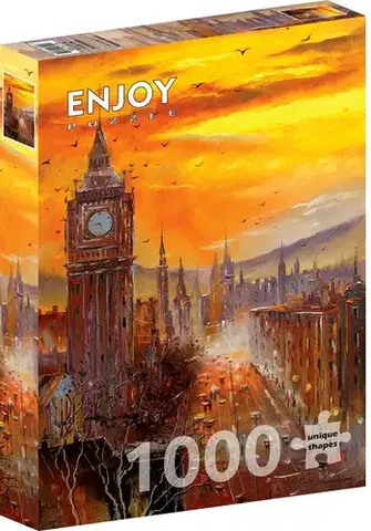 1000 dielikov Enjoy Puzzle Londýnsky večer 1000 Enjoy