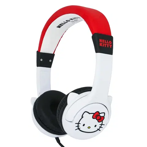 Slúchadlá Detské káblové slúchadlá OTL Technologies Hello Kitty s uškami
