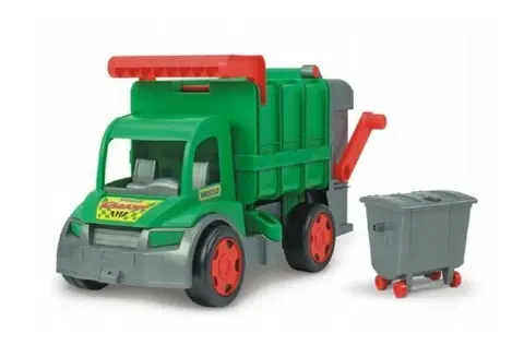 Hračky - dopravné stroje a traktory WADER - Gigant smetiarske auto 67015