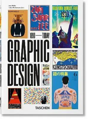 Dizajn, úžitkové umenie, móda The History of Graphic Design, 40th Ed. - Jens Müller,Julius Wiedemann