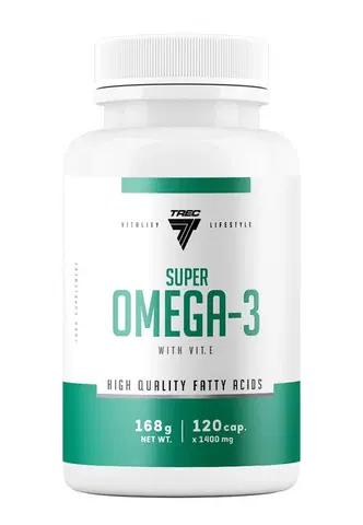 Vitamíny a minerály Super Omega 3 - Trec Nutrition 120 kaps.