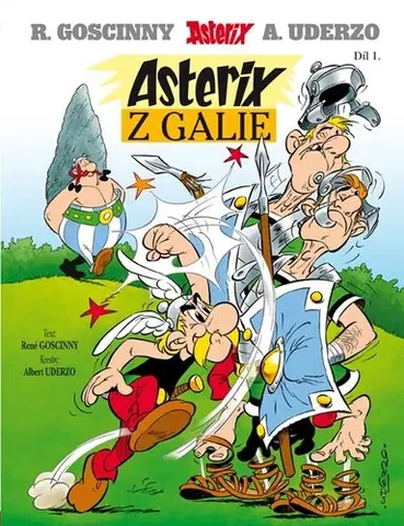 Komiksy Asterix 1 - Asterix z Galie, 7. vydání - René Goscinny,Albert Uderzo,Zuzana Ceplová