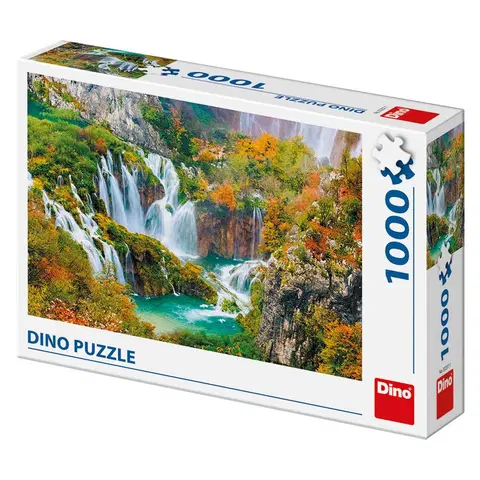 Hračky puzzle DINO - Plitvické jazerá 1000 dielikov