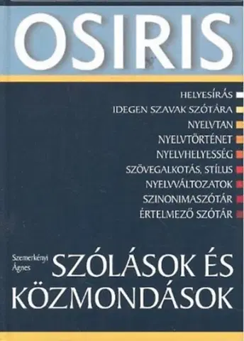 Slovníky Szólások és közmondások - Ágnes Szemerkényi