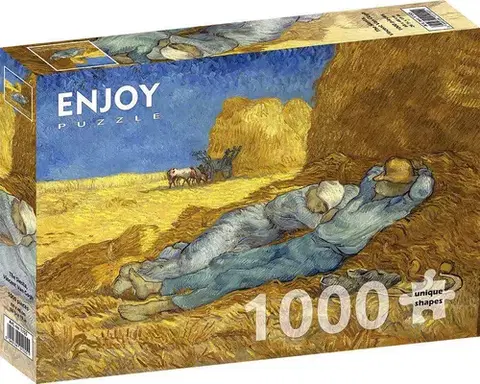 1000 dielikov Enjoy Puzzle Vincent Van Gogh: The Siesta 1000 Enjoy