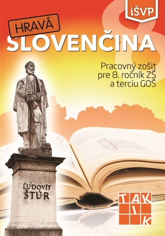 Slovenský jazyk Hravá slovenčina 8 PZ 2. vydanie
