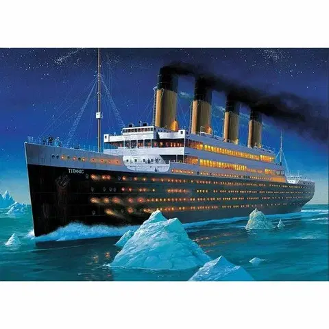 Drevené hračky Trefl Titanic 1000 dílků