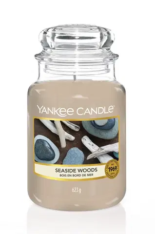 Vonné sviečky a svietniky Vonná sviečka Yankee Candle veľká Seaside woods classic