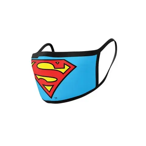 Herný merchandise Rúško Superman Logo, Superman (dvojbalenie)