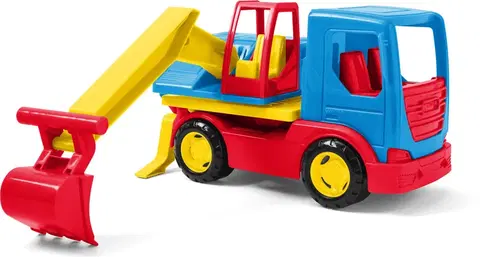 Hračky - dopravné stroje a traktory WADER - Tech Truck bager