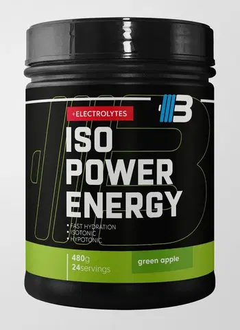 Iontové nápoje Iso Power Energy - Body Nutrition 960 g Orange