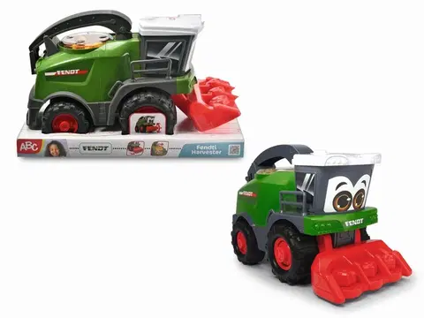 Hračky - dopravné stroje a traktory DICKIE - Abc Kombajn Fendti Harvester 30 Cm
