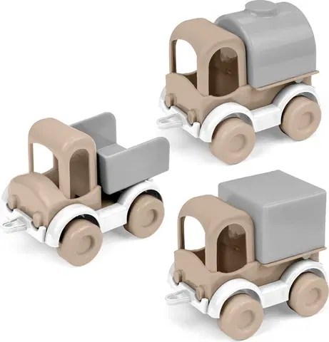 Hračky - dopravné stroje a traktory WADER - Sušienkový obláčik Kid Cars trio