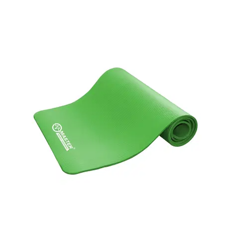 Podložky na cvičenie Podložka na cvičenie MASTER Yoga NBR 10 mm - 183 x 61 cm - zelená